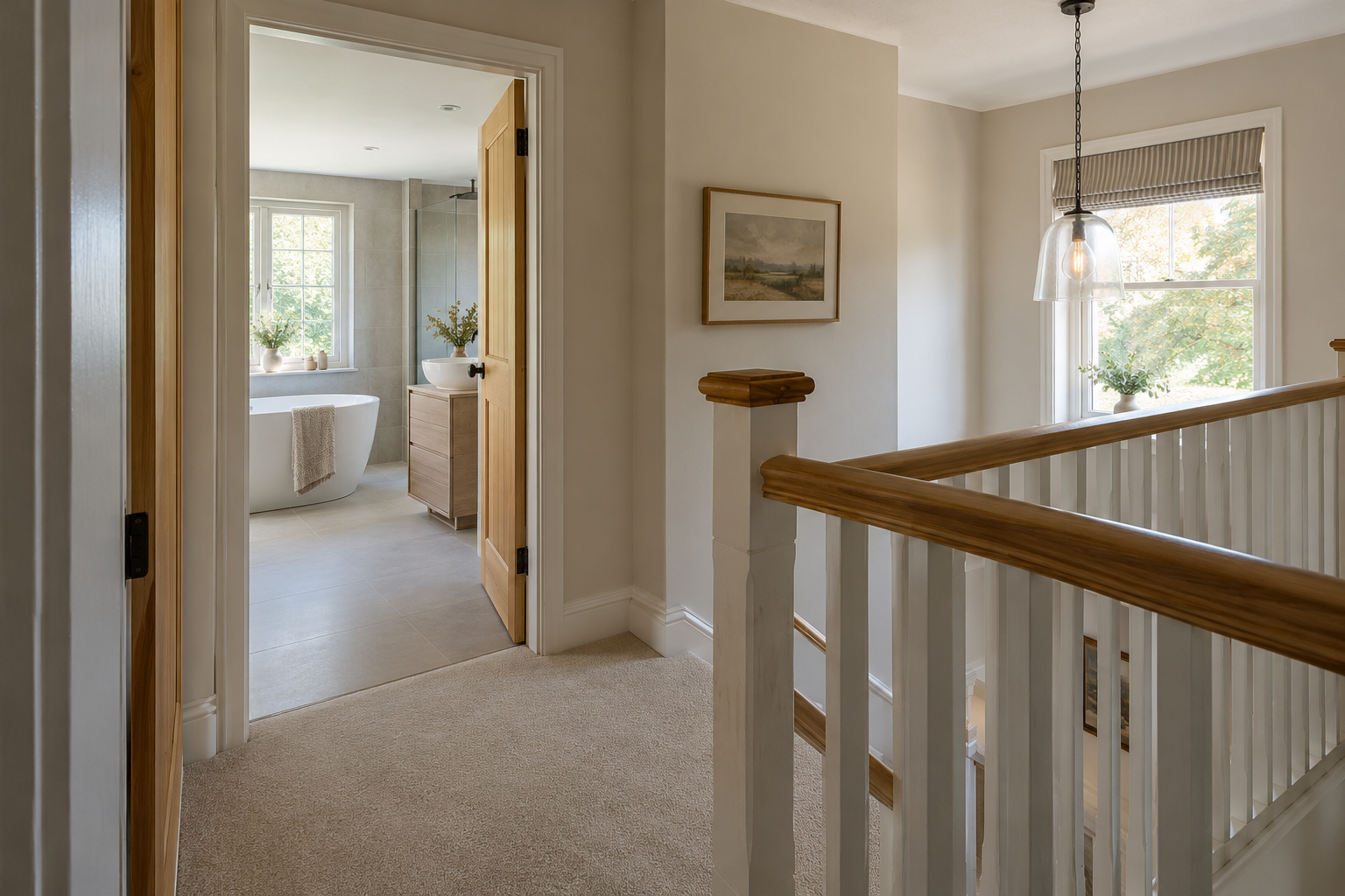 AI-generated inspiration: Upstairs